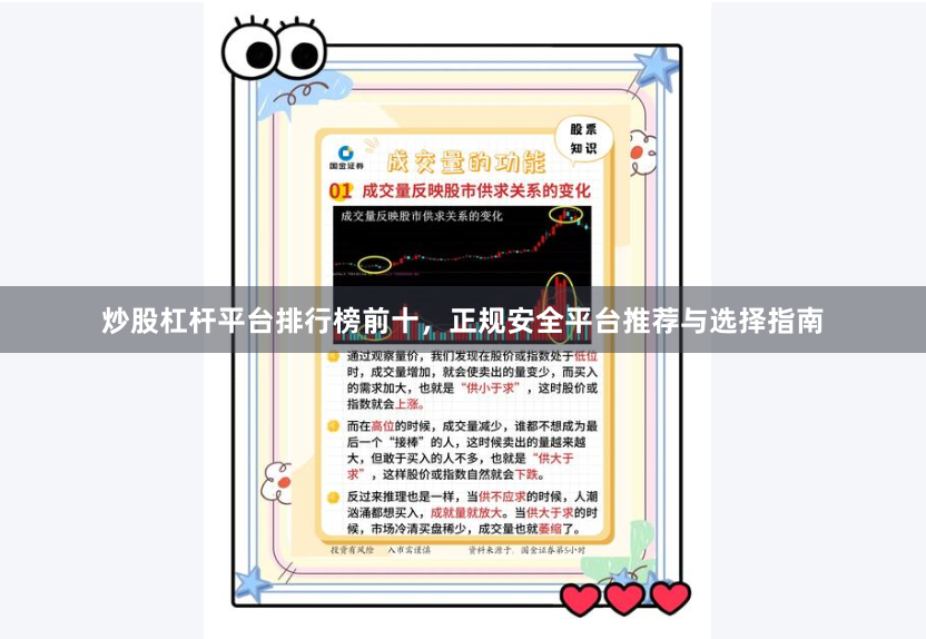 炒股杠桿平臺排行榜前十，正規安全平臺推薦與選擇指南